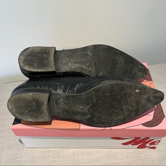 ⭐️Jeffrey Campbell Damone Croc Oxford Shoes - Picture 5 of 8